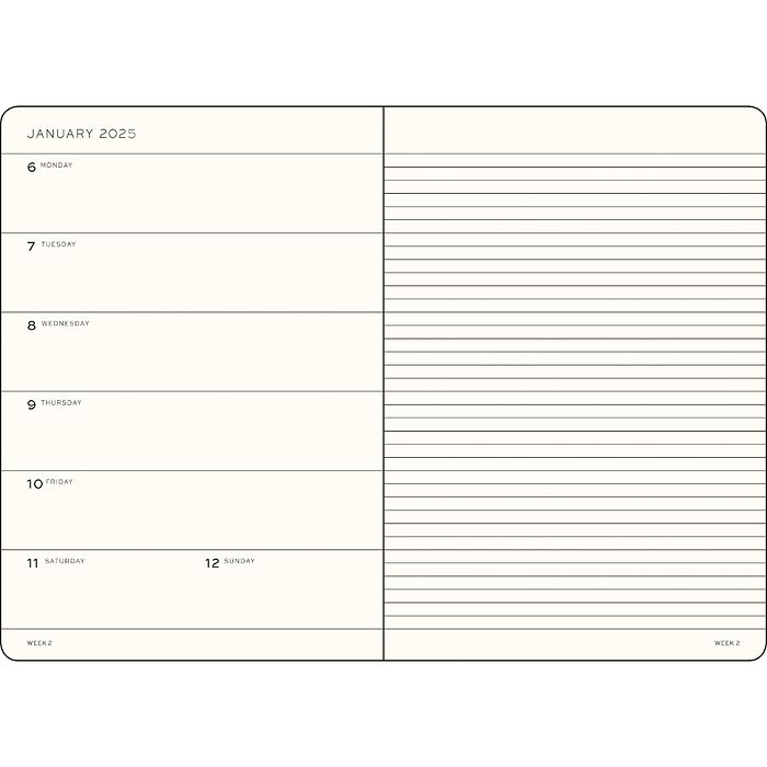 Take a Note 2024 Regular Planner A5 (English ver.) • Miso Paper UK