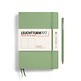 Notebook Medium (A5), Hardcover, 251 numbered pages, Sage, plain