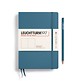 Notebook Medium (A5), Hardcover, 251 numbered pages, Stone Blue, plain