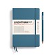 Notebook Medium (A5), Hardcover, 251 numbered pages, Stone Blue, ruled