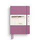 Notebook Medium (A5), Hardcover, 251 numbered pages, Dusty Rose, plain