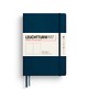 Notebook Medium (A5), Hardcover, 251 numbered pages, Deep Sea, plain