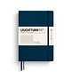 Notebook Medium (A5), Hardcover, 251 numbered pages, Deep Sea, ruled