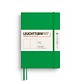 Notebook Medium (A5), Softcover, 123 numbered pages, Spring Leaf, plain